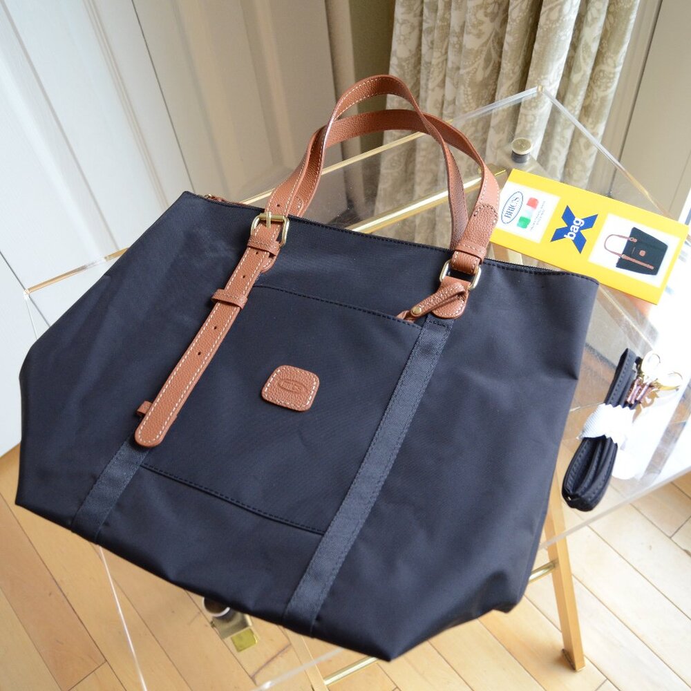 Bric's X-Bag - Black and Brown Tote Bag